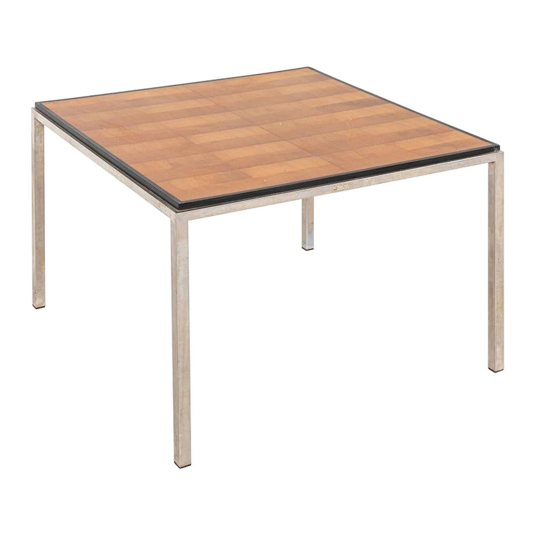 1960s Attributed to Gordon Bunshaft and Davis Allen of SOM Steel Side/End Table