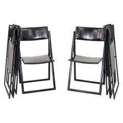 Vintage 1980s Set of 6 A. Ricciardi & G. Salvini for Matteo Grassi Garina Dining Chairs