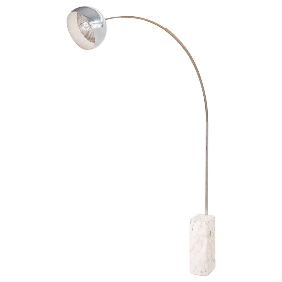 C. 1960s Achille and Pier Giacomo Castiglioni for Flos Arco Floor lamp