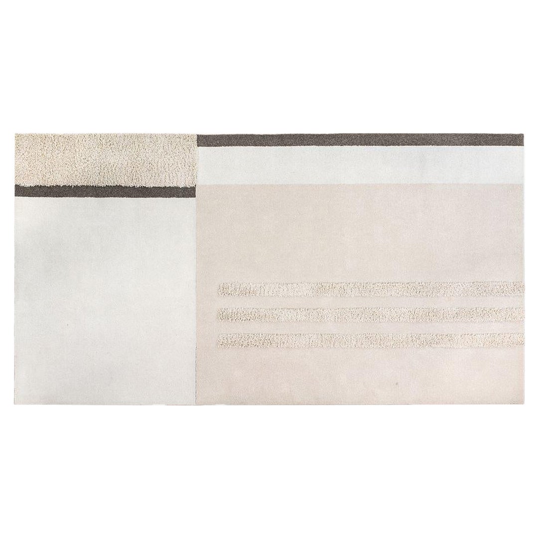 C. 1998 Kurt Meinecke for Herman Miller Textured Hand-Knotted Rug 5' x 10'