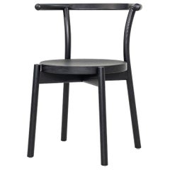 2022 Naoto Fukasawa for CondeHouse Kotan Dining Side Chair by in Ebonized Wood
