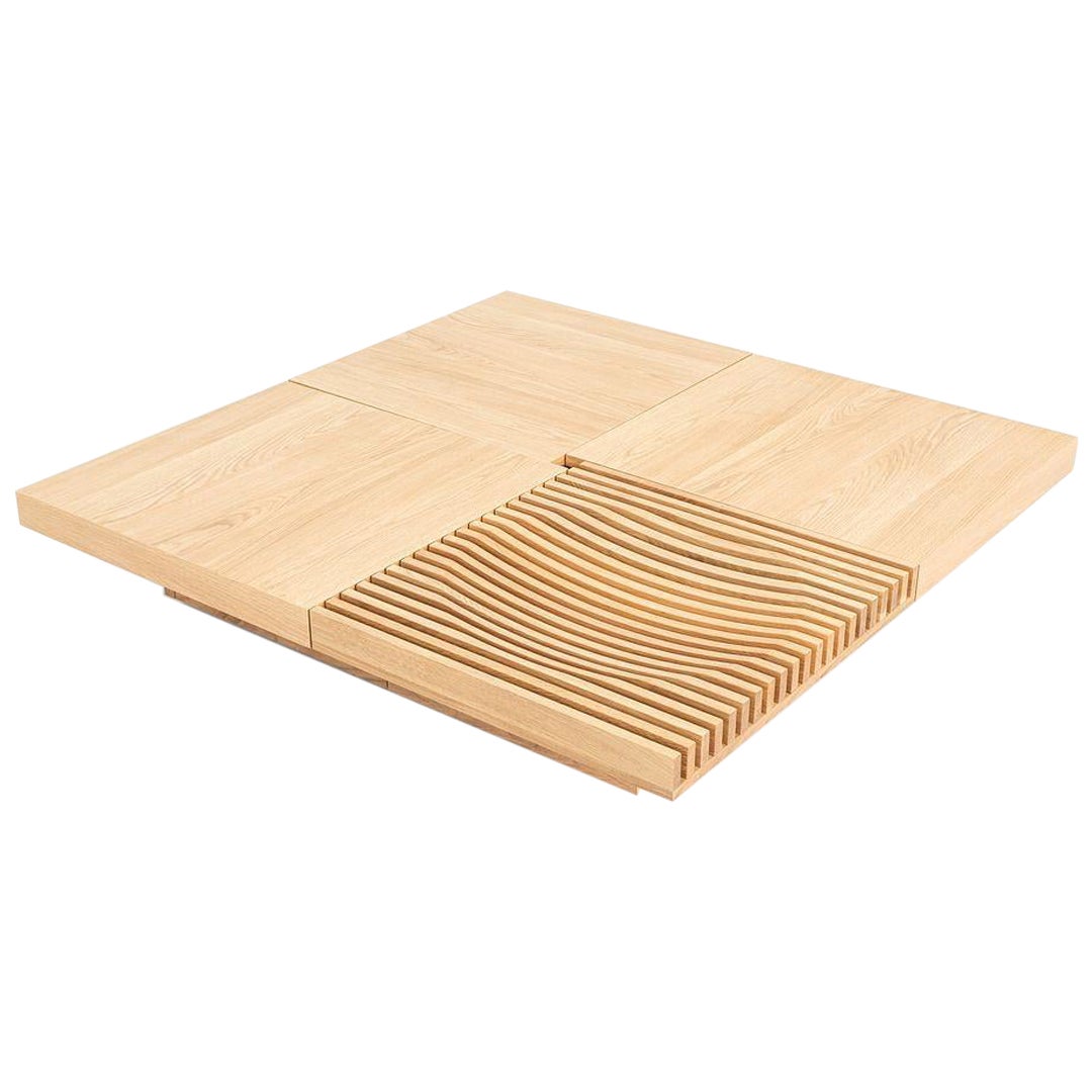 2024 Atilla Kuzu for CondeHouse Barringer Slide Coffee Table in Japanese Oak