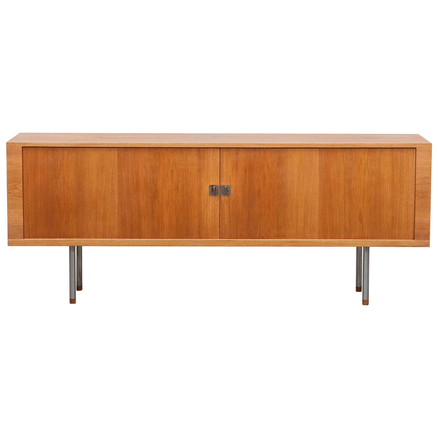 1960s brown oak Sideboard by Hans Wegner