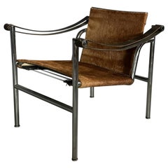 Poltrona LC1 di Le Corbusier, Jeanneret, Perriand per Cassina 1965 firmata e numerata