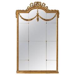 Antique 20th Century Mirror Made by Giltwood