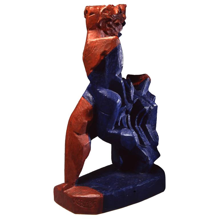 Léon Borgey, Walking Woman, 1939 For Sale