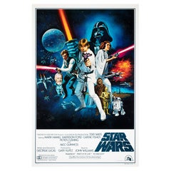 Affiche du film Star Wars US 1 Sheet US INTERNATIONAL STYLE Cl, 1977, CHANTREL