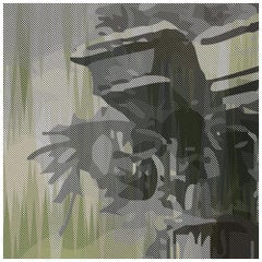 Storm of Stones and Shadows Two-Tones-Musk, Wallpaper by Magnus Gjoen