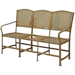 Antique French Garden Bench 1