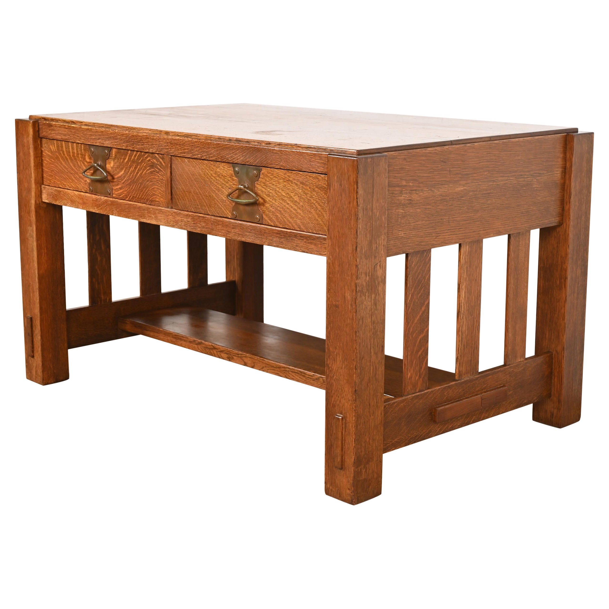 Escritorio Imperial Furniture Grand Rapids Mission Oak Arts & Crafts