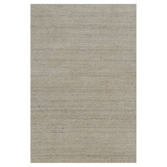 Rug & Kilim's Contemporary-Teppich in Grau- und Beigetönen