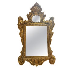 Antique Carved Gilt Mirror