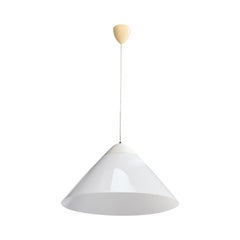 Hans Wegner, Pendant Light, Acrylic, Metal, Denmark, 1970s