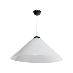 Vico Magistretti, Lampada a sospensione, Metallo, Acrilico, Italia, anni '70