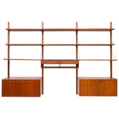 Danish Modern Teak Wall System