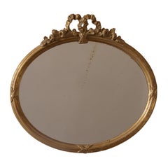 A Small Oval Mirror