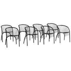 Chaises Lizzie de Regis Portier pour Paolo Pallucco, Italie, années 1980