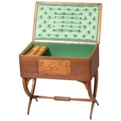 Luigi Scremin Working Desk, 1930s, Italian Art Deco Period, Italian Vintage 2
