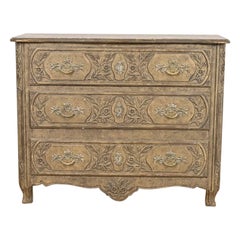 Baker Furniture French Provincial Louis XV Lacquered Commode or Chest of Drawers