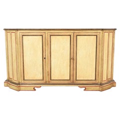 Minton Spidell Französisch Regency Louis XVI Lackiertes Sideboard oder Barschrank
