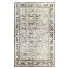Modern Oversized Oushak Style Handmade Wool Rug by Doris Leslie Blau