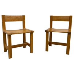 Norwegian pine chairs by Edvin Helseth, Norway 1970s