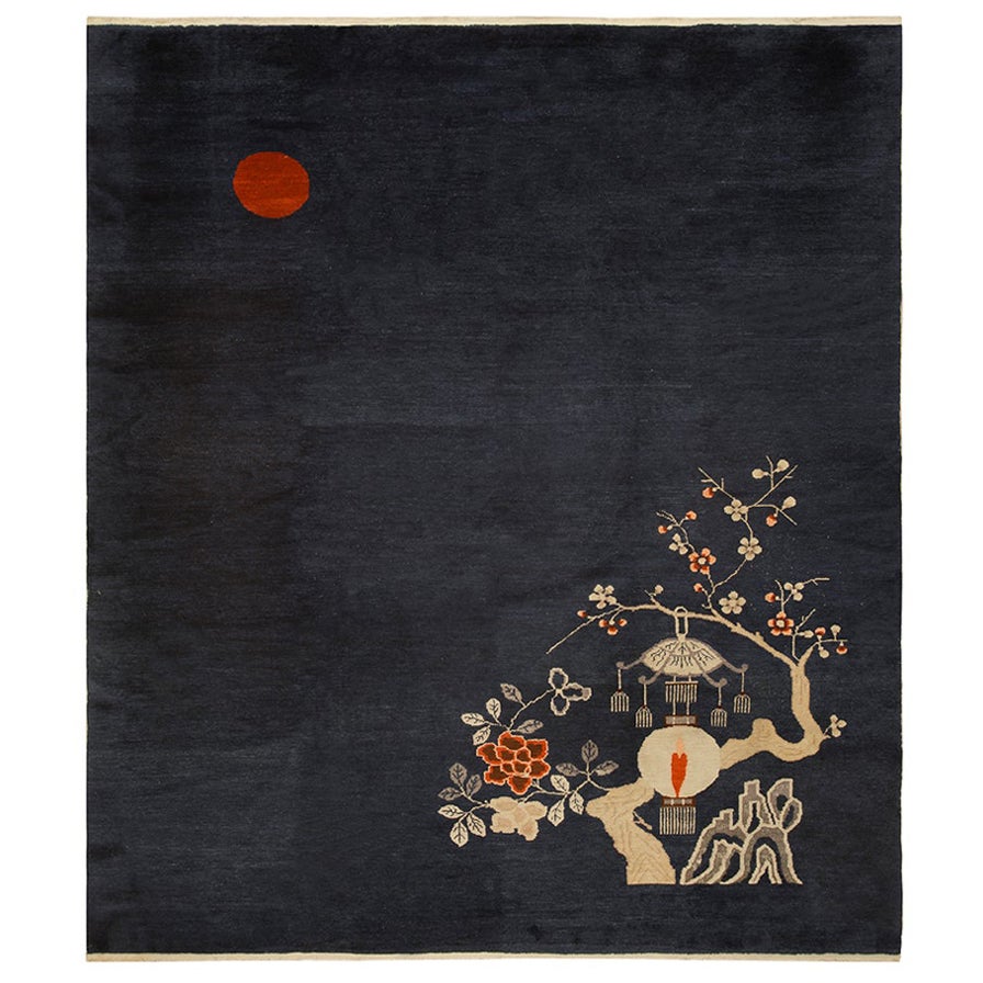 Tapis chinois de Pékin 8' 2" x 9' 10"