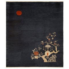 Tapis chinois de Pékin 8' 2" x 9' 10"