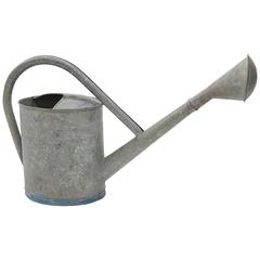 Large Antique Galvanized Watering Can German Flying Bat