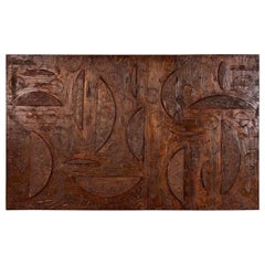 Large Textural Wall Panel by Aldo Guarnieri, Italy, 1971 — Unique Piece