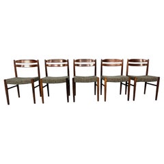 Mid-Century Modern Set of 4 Dinning Room Chairs By Carl Ekstrom, 1960