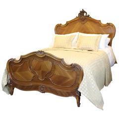 Antique Walnut Louis XV Style Bed WK65