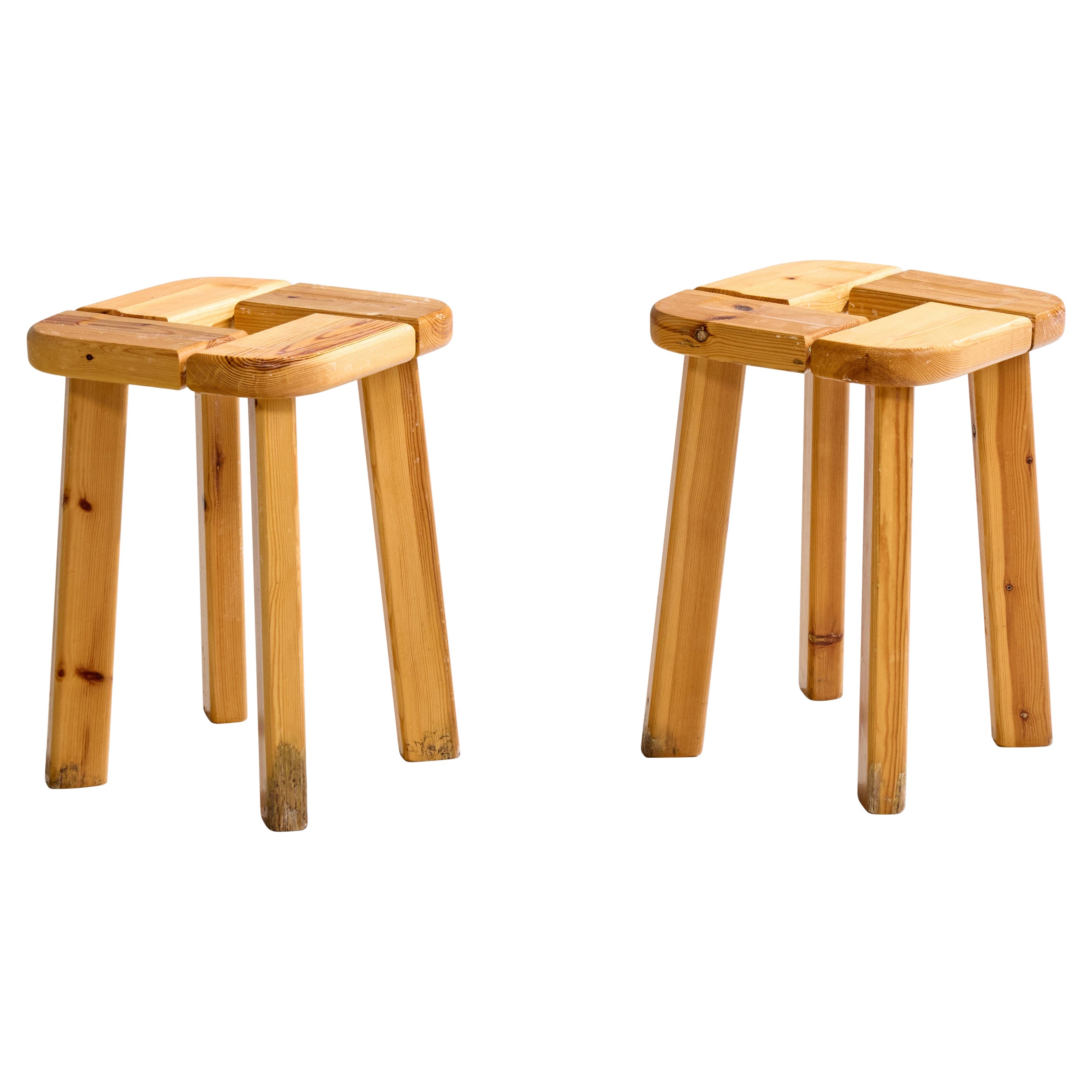 Finnsauna, Stools, Pine, Finland, 1970s