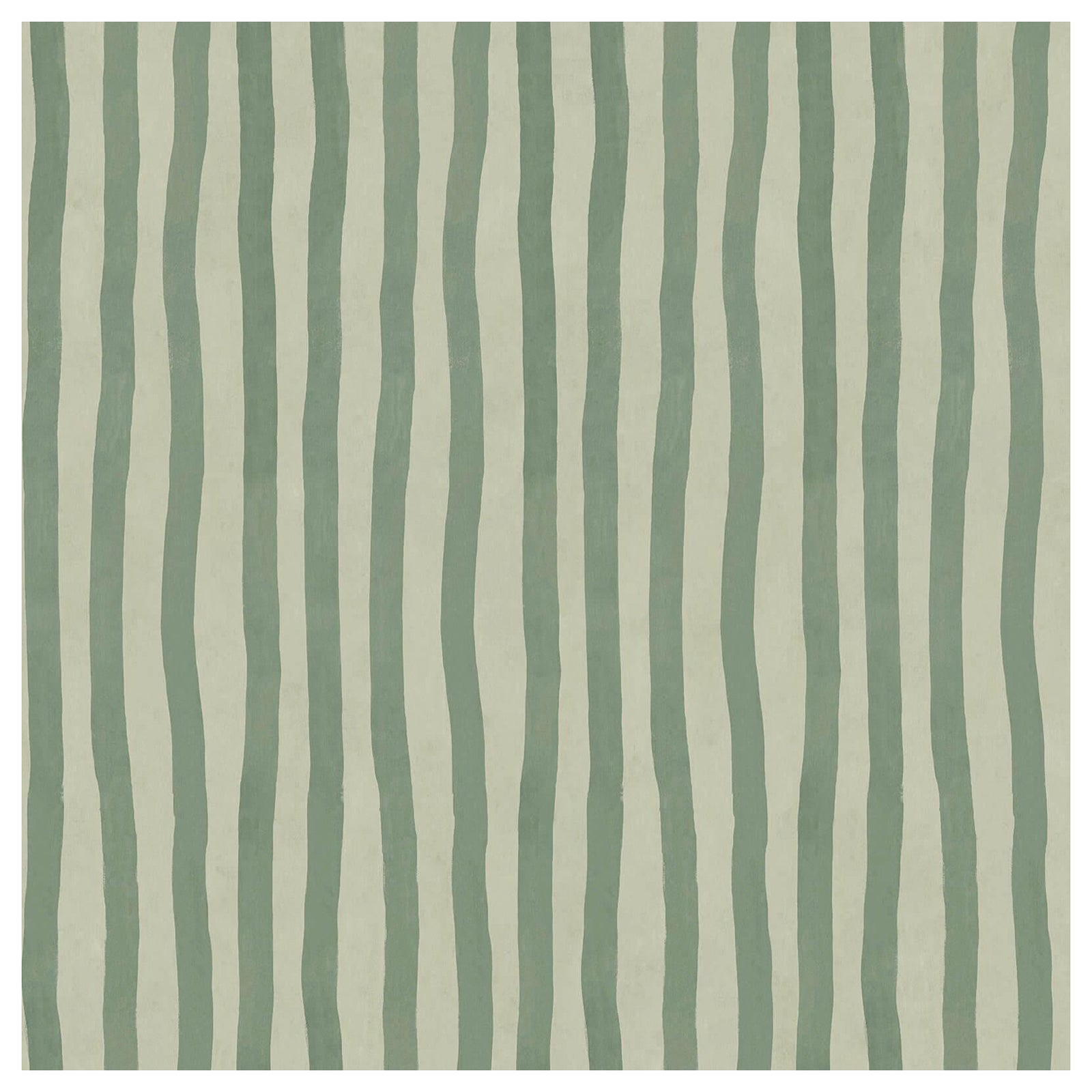 ARTIST'S STRIPE Wallpaper - Opal