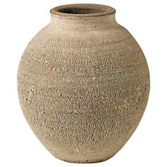 Stoneware Vase by Seung Ho Yang, La Borne, 1990