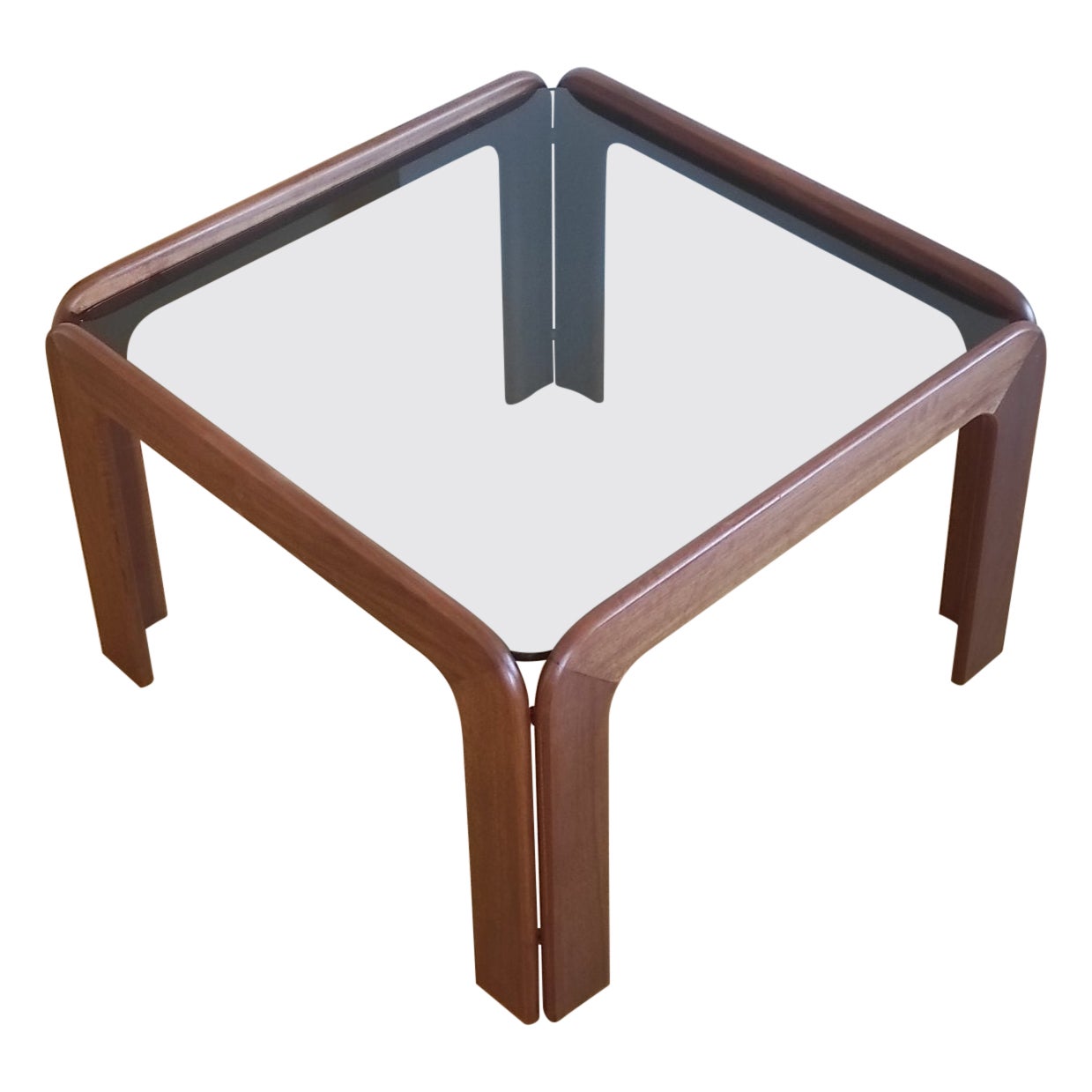 Tobia Scarpa Stil Couchtisch Italien 1970er