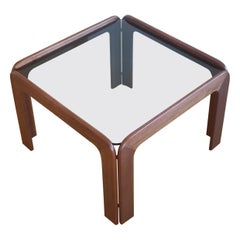 Tobia Scarpa Stil Couchtisch Italien 1970er