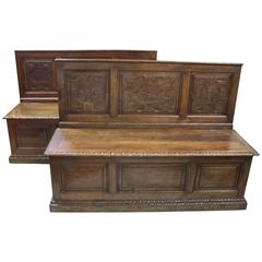 Pair of 19th Century Benches