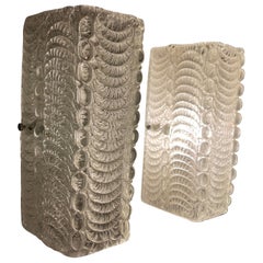 Wall Lighting by Mazzega Glass Murano pair, Italy, 1960