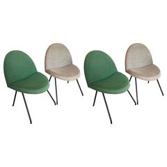 Set of Four 770 Chairs by Joseph-André Motte for Steiner