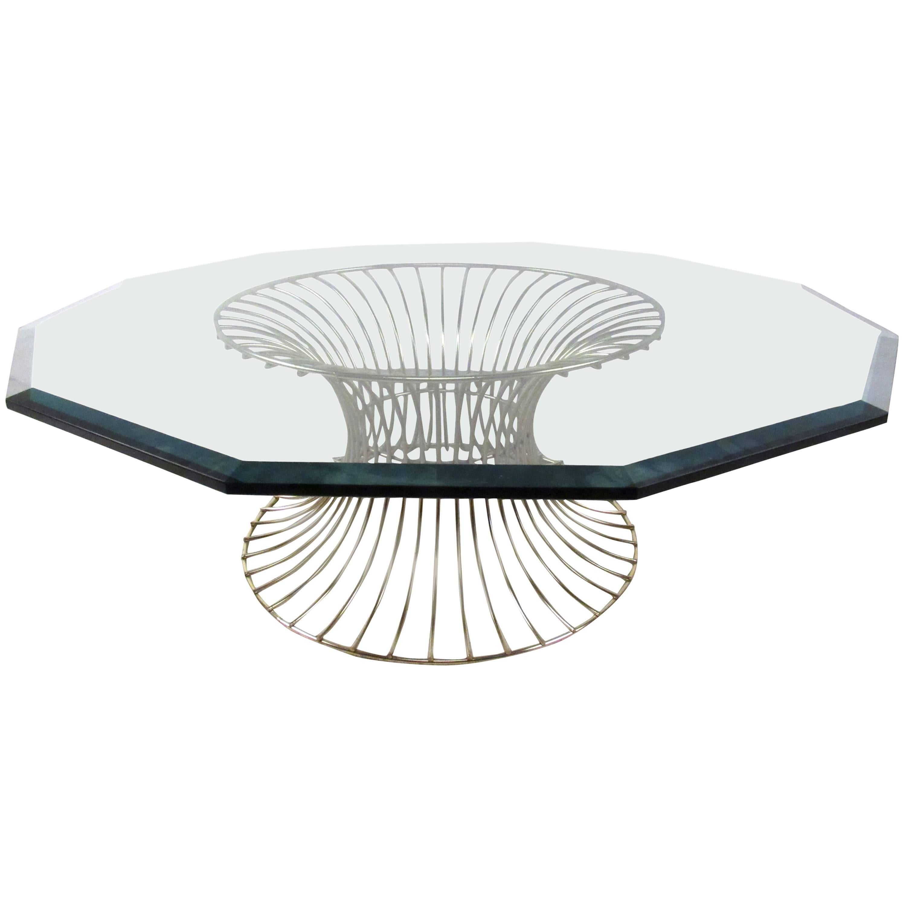 Mid-Century Platner Style Coffee Table