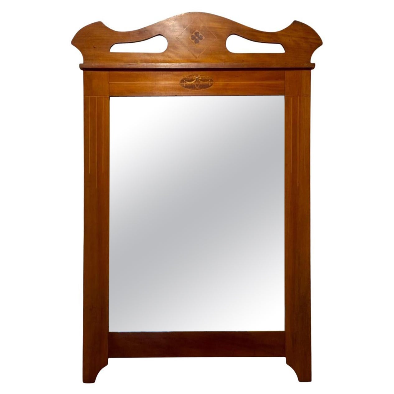 Espejo modernista de estilo Art nouveau en vente