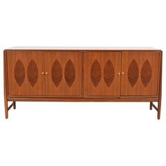 Kipp Stewart for Calvin Furniture Mid-Century Sideboard Credenza, Refinished