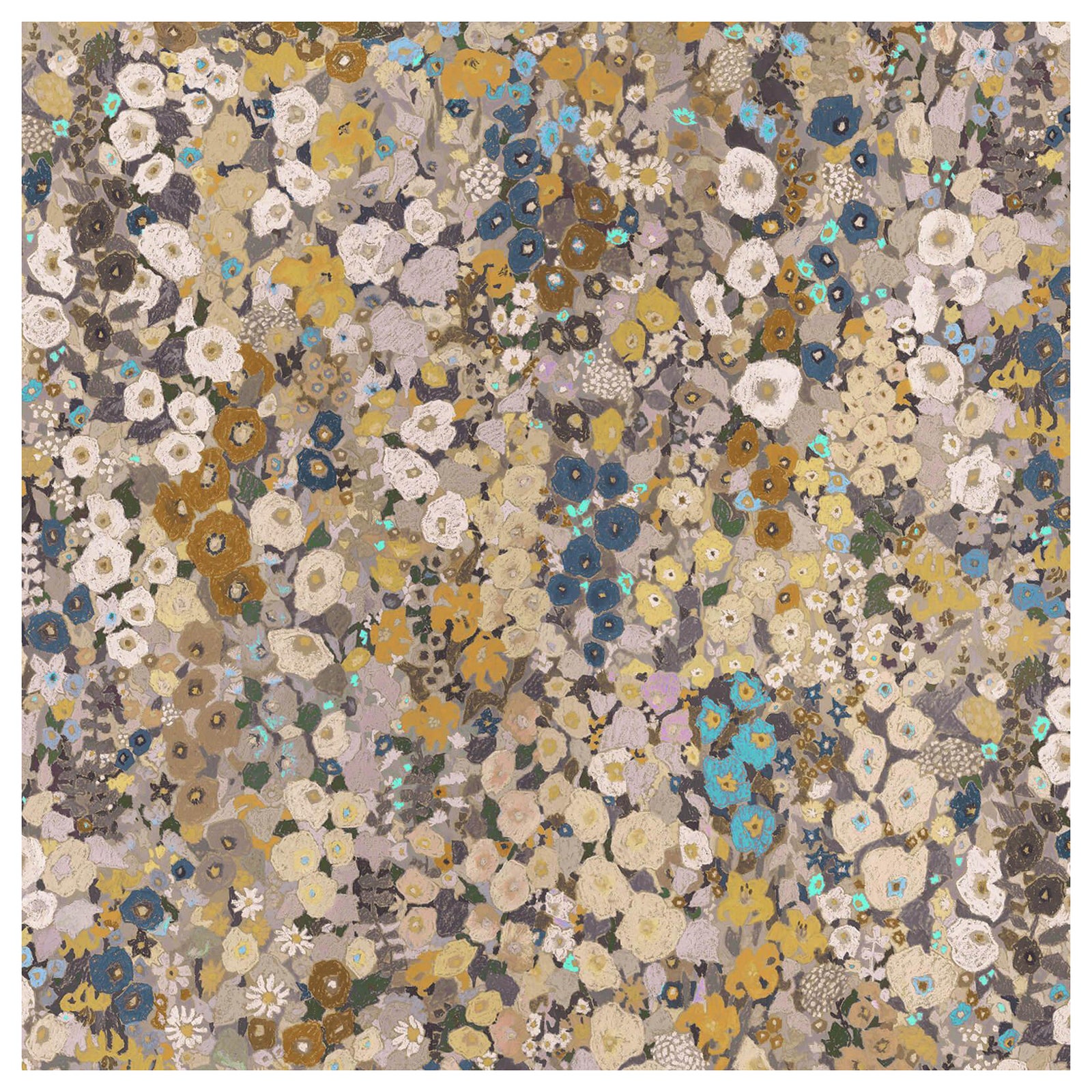 Papel Pintado HOLLYHOCKS - Lino