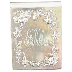 Antique Sterling Art Nouveau Vesta Case