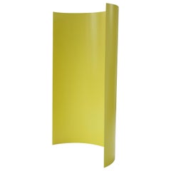 The Moderns Minimal Aluminium Privacy Screen / Room Divider Jaune