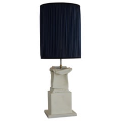 Post Modern, Brutalist, Deconstructivist, Sculptural Lamp, Any Color. Italy