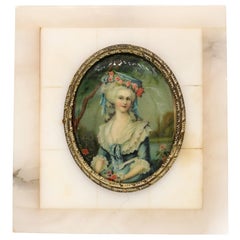 Circa 1920 Grand Tour Souvenir Portrait from The Royal Academy of London