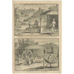 Funeral Ceremonies of the Orinoco and Brazilian Indigenous Peoples, 1734