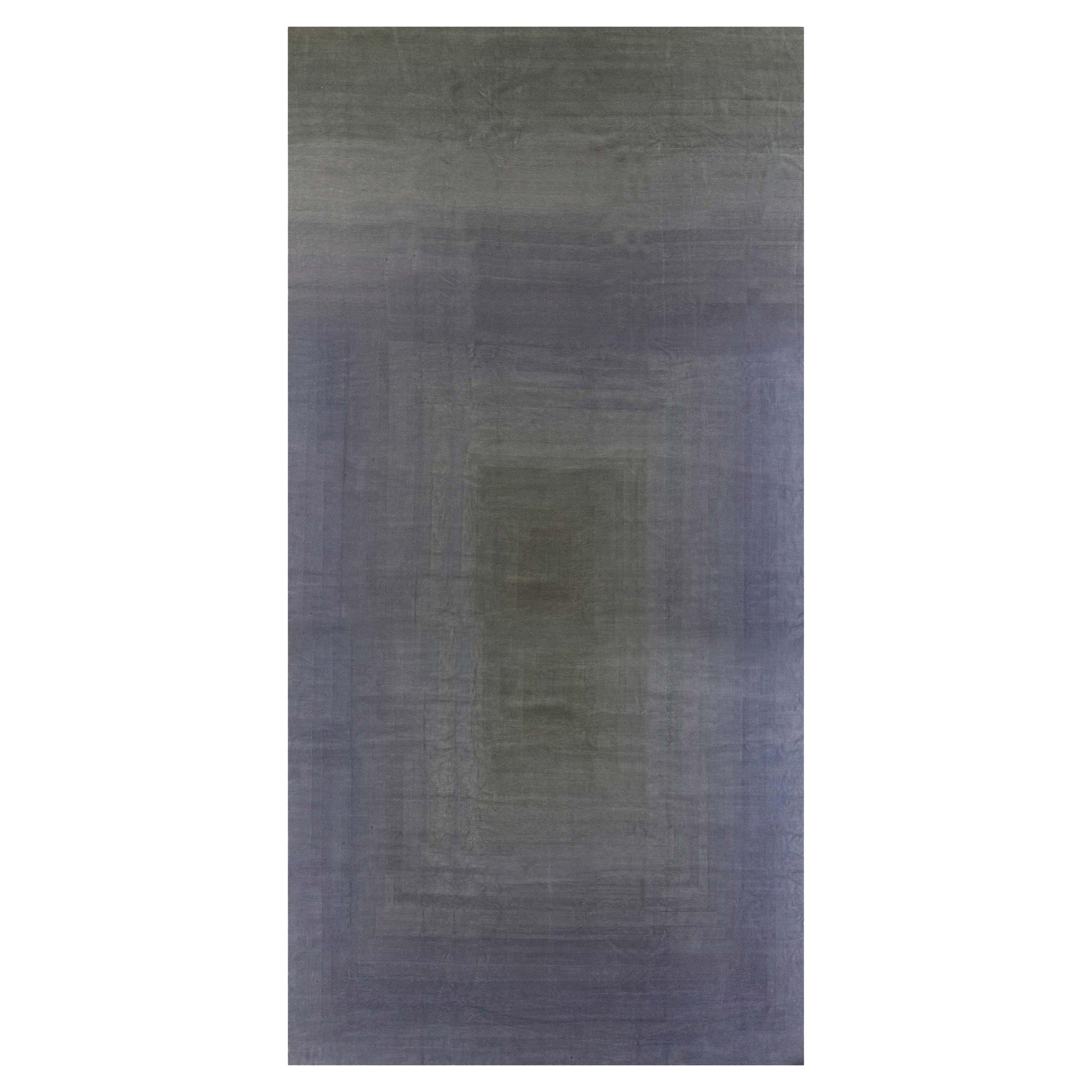 Tappeto contemporaneo extra large Ombre Purple Mohair di Doris Leslie Blau
